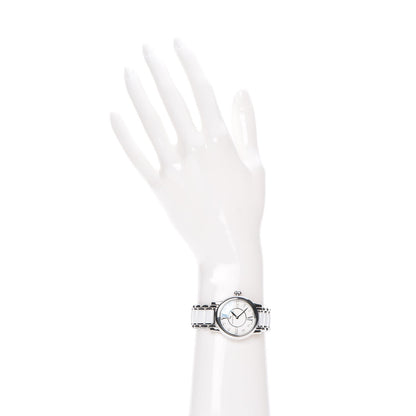 David Yurman Stainless Steel Ceramic Diamond 30mm Classic Quartz Watch White 2 of 8