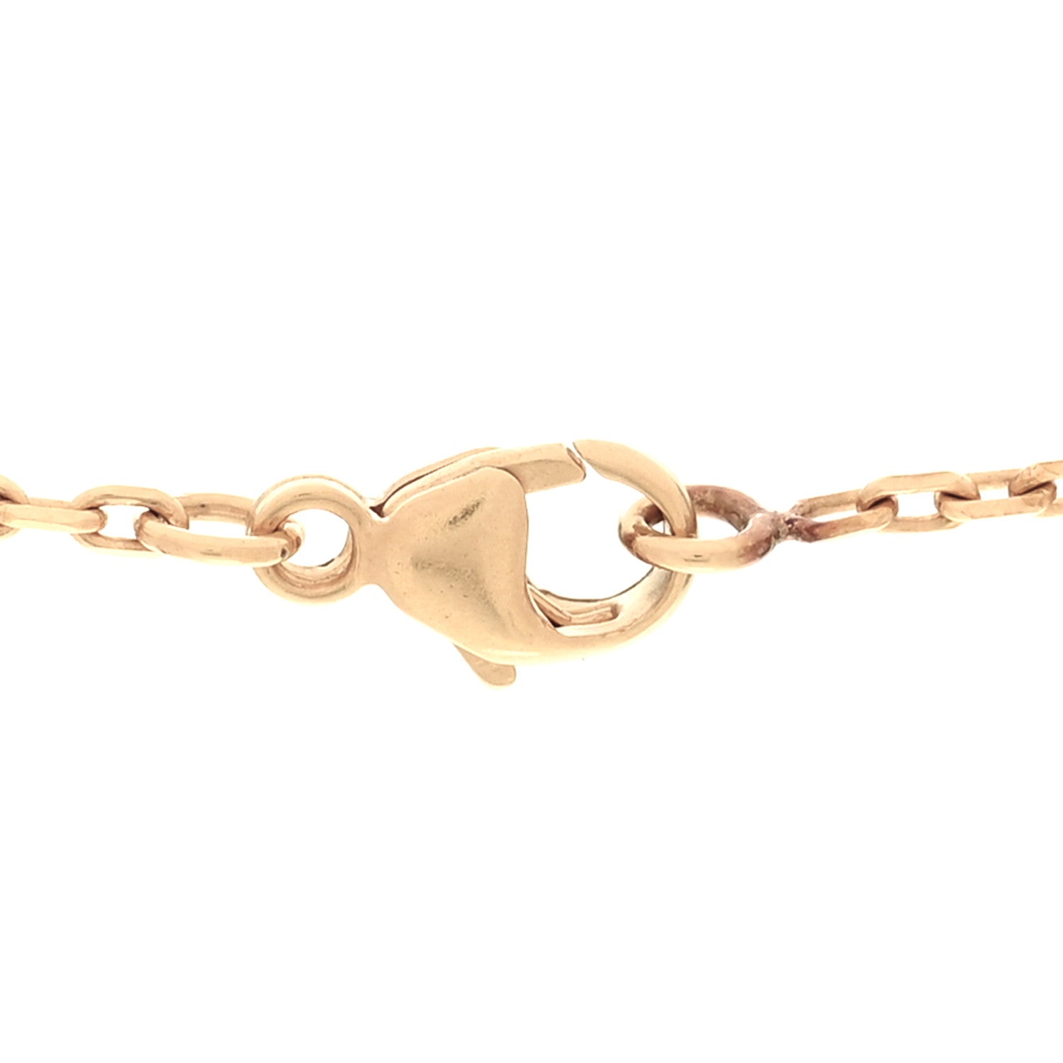 Hermes Lacquered Gold Mini Pop H Pendant Necklace Bleu Sature 5 of 7