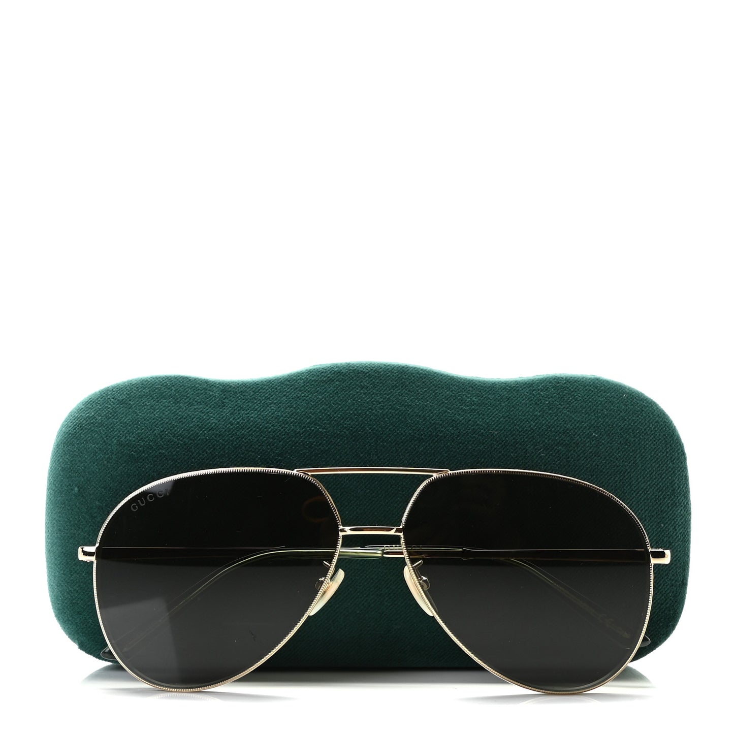 Metal Aviator Sunglasses GG0356S Green