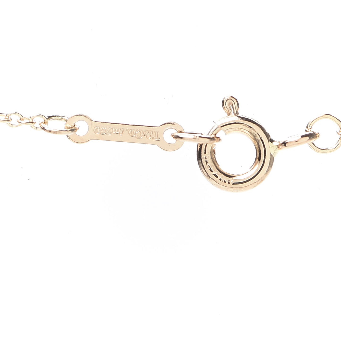18K Rose Gold Paloma's Graffiti Smile Pendant Necklace