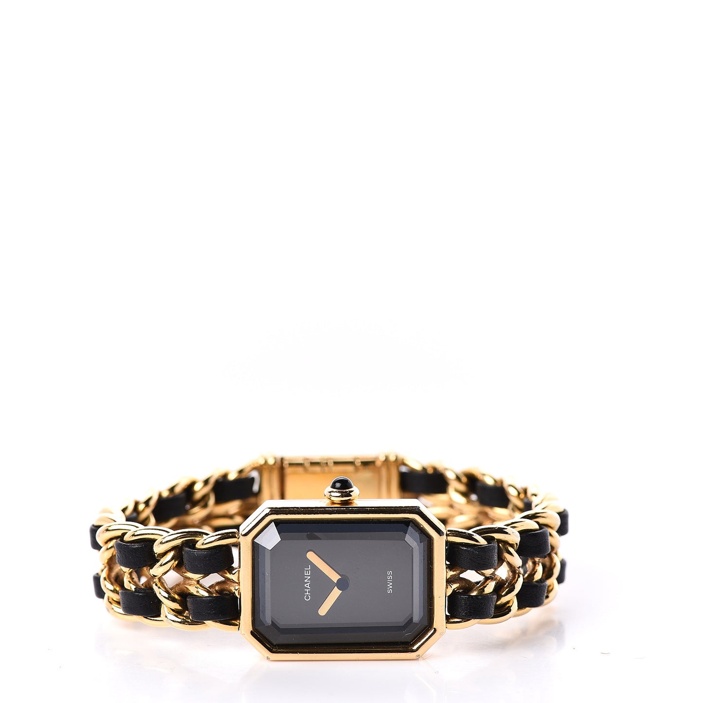 Stainless Steel Lambskin 20mm Chain Premiere Quartz Watch Gold M