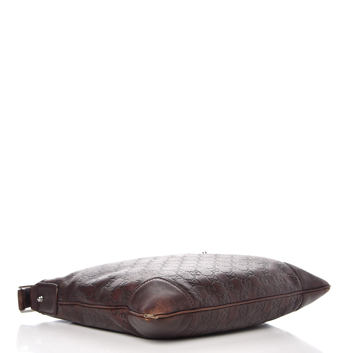 Guccissima GG Messenger Bag Chocolate