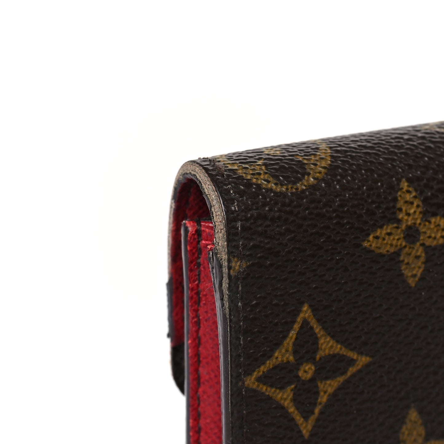 Monogram Emilie Wallet Rouge