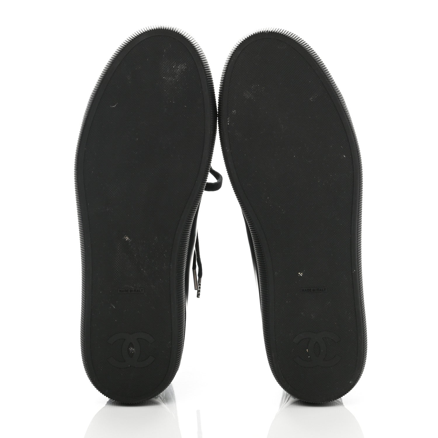 Chanel Lambskin Boots 38 Black 5 of 11