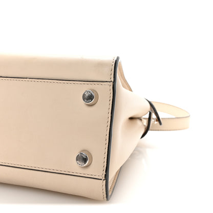 Fendi Vitello Tahiti Burro Bi-Color Medium Peekaboo Iconic Essentially Satchel Nuvola Rosa Bourbon 9 of 9