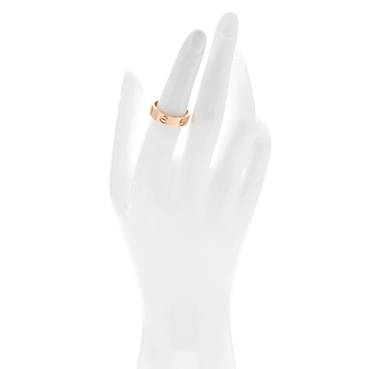 Cartier 18K Pink Gold 5.5mm LOVE Ring 53 6.5 2 of 5