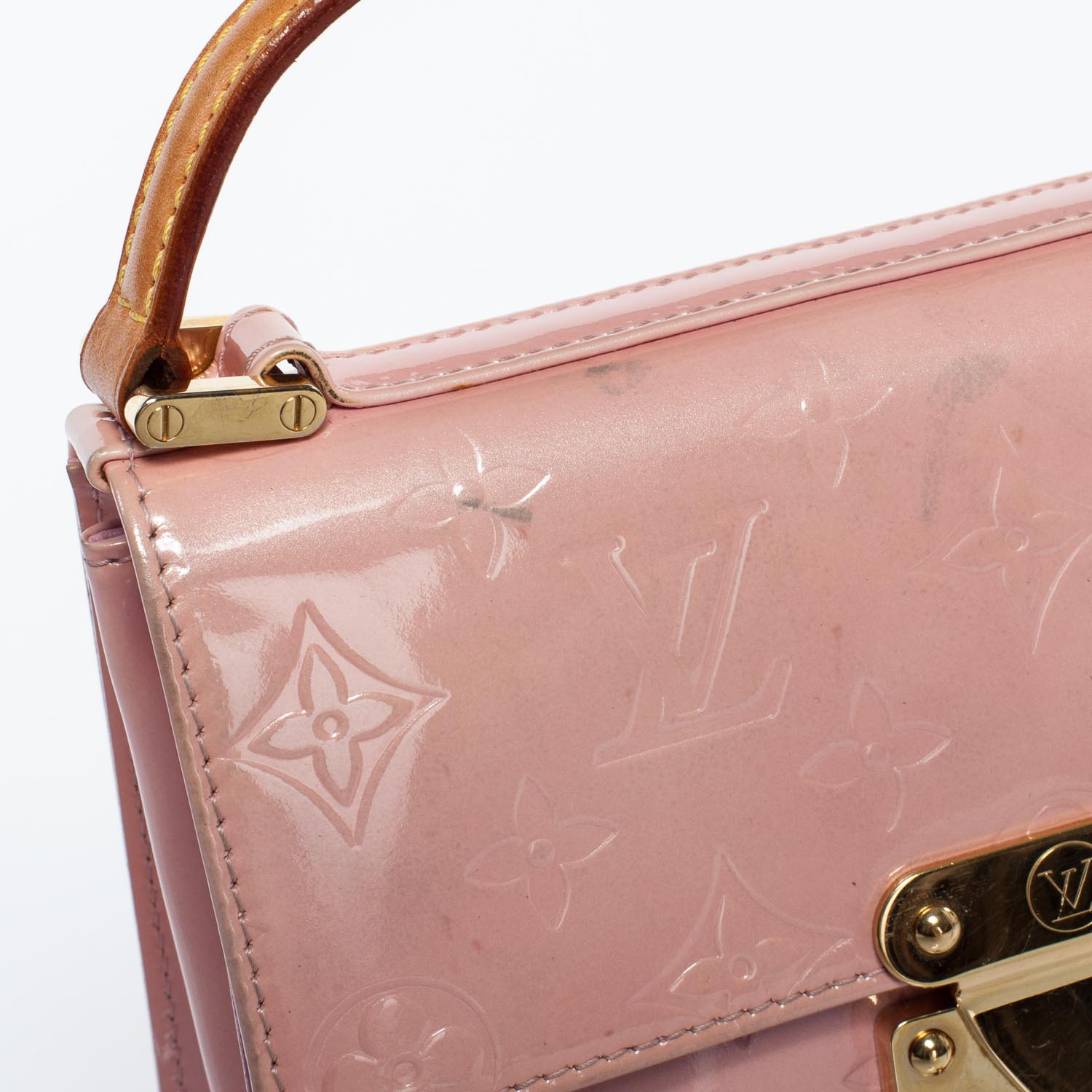 Louis Vuitton Vernis Spring Street Marshmallow 4 of 9