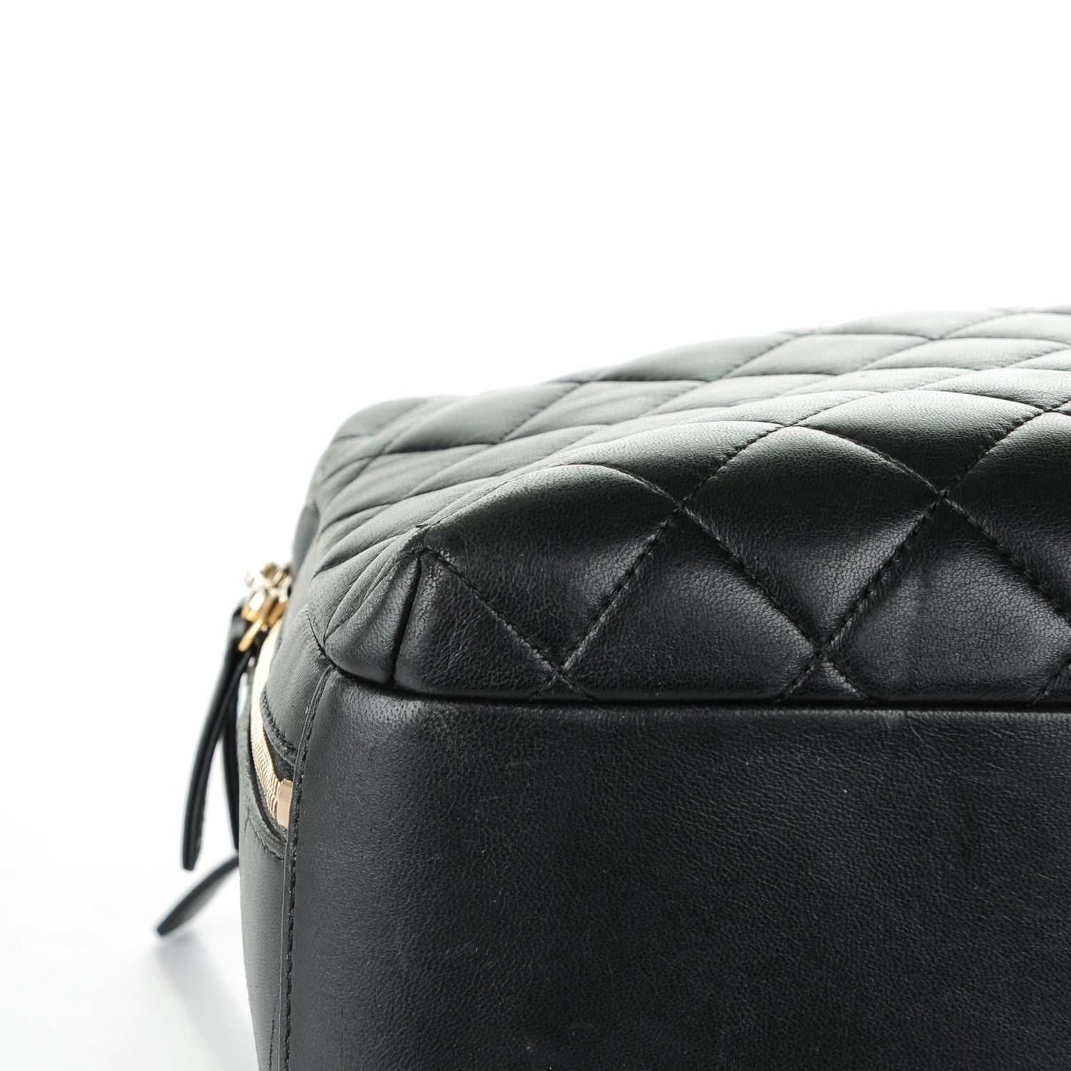 Chanel Lambskin Quilted Trendy CC Bowling Bag Black 10 of 13