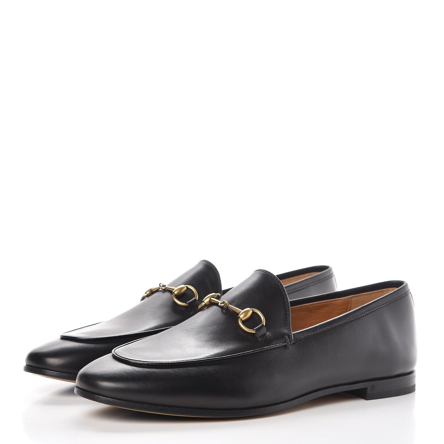 Calfskin Womens Jordaan Loafers 40.5 Black