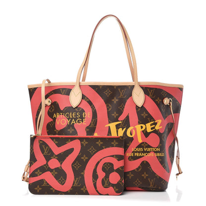 Louis Vuitton Monogram Tahitienne Saint Tropez Neverfull MM 1 of 8
