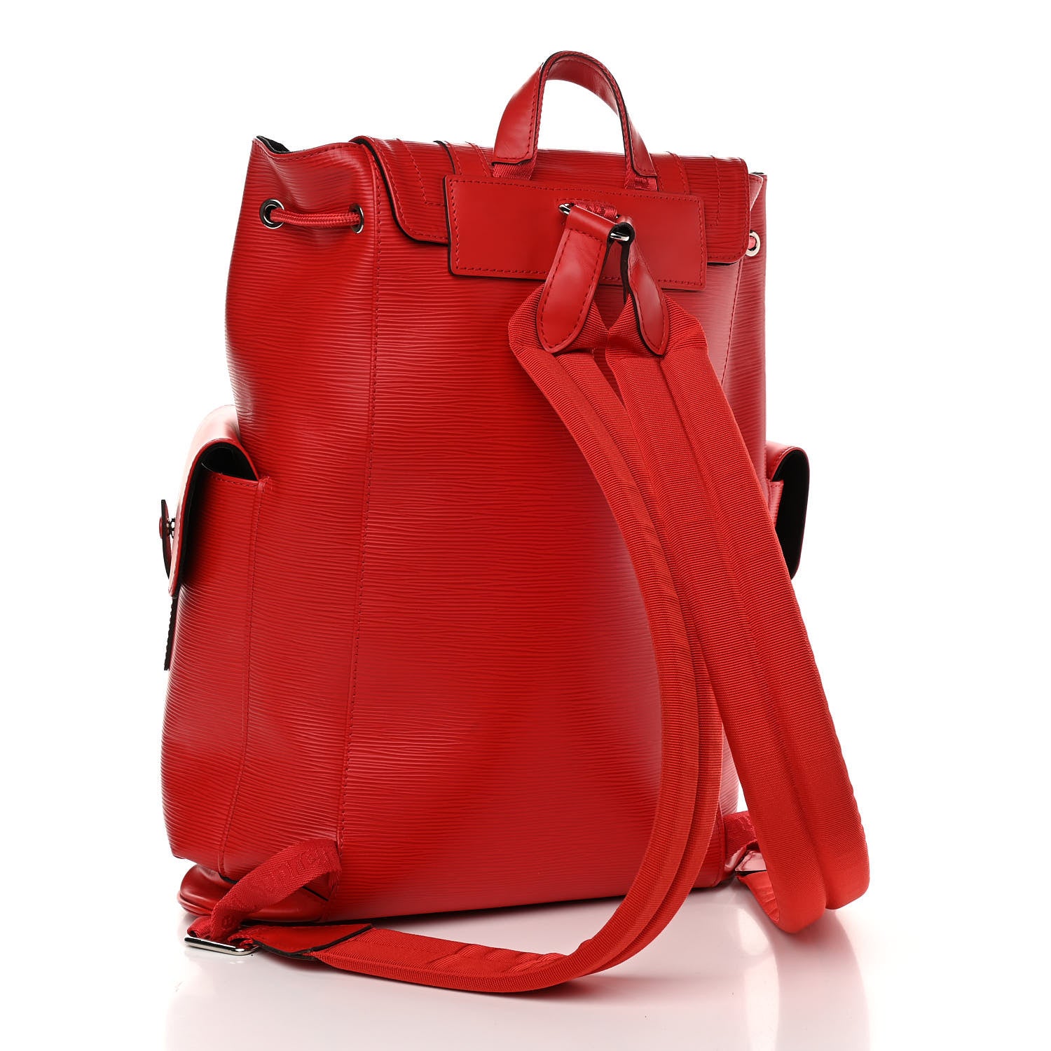 Louis Vuitton X SUPREME Epi Christopher Backpack PM Red 2 of 14