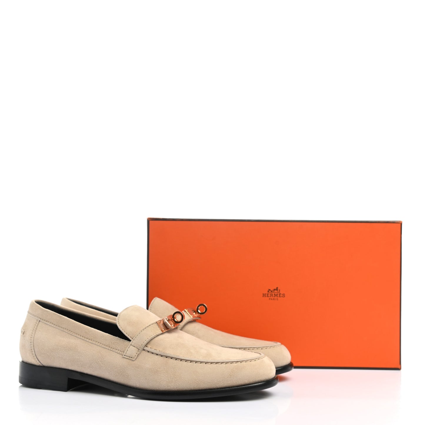 Suede Goatskin Womens Destin Loafer 38 Blanc Gomme