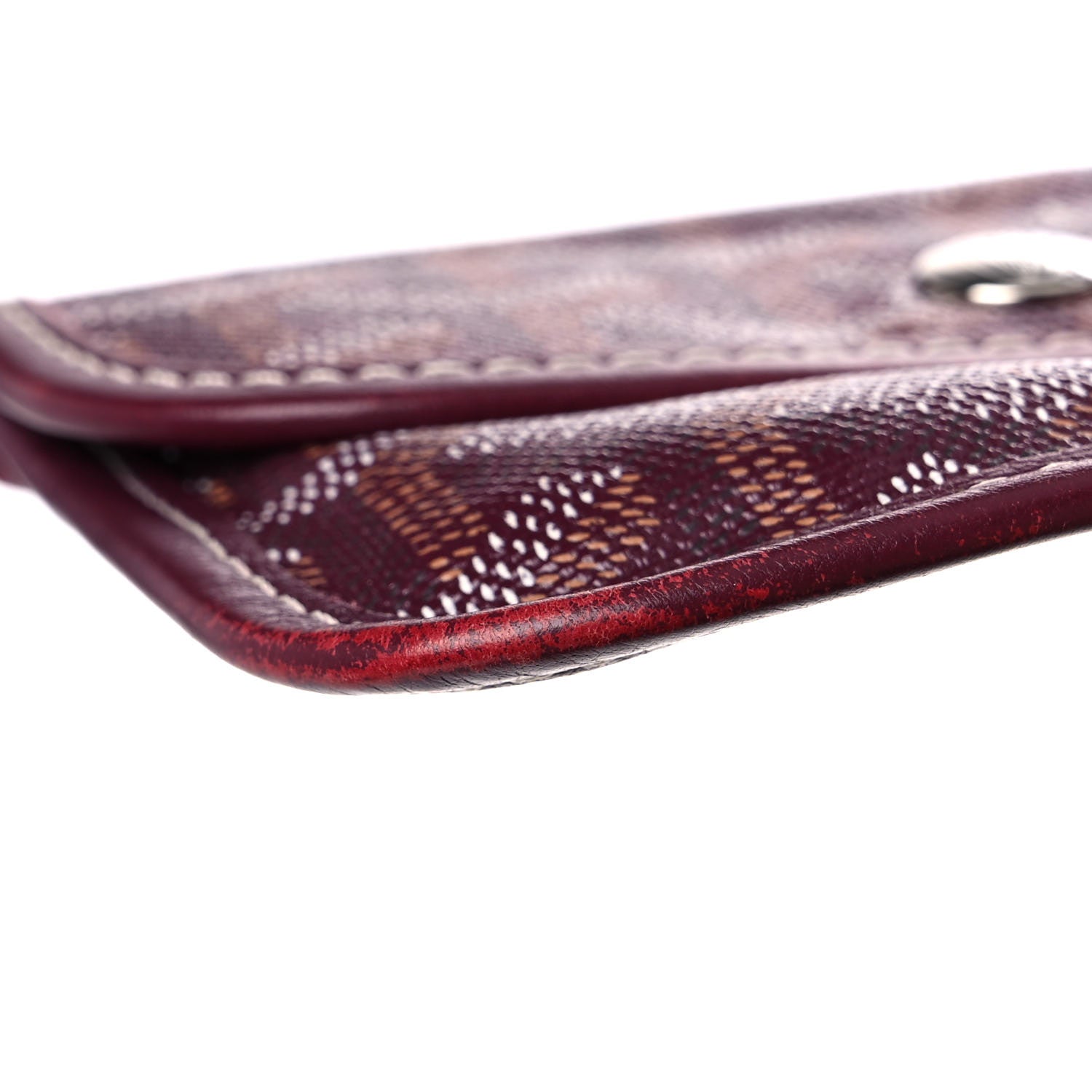 Goyard Goyardine Reversible Mini Anjou Burgundy 18 of 18