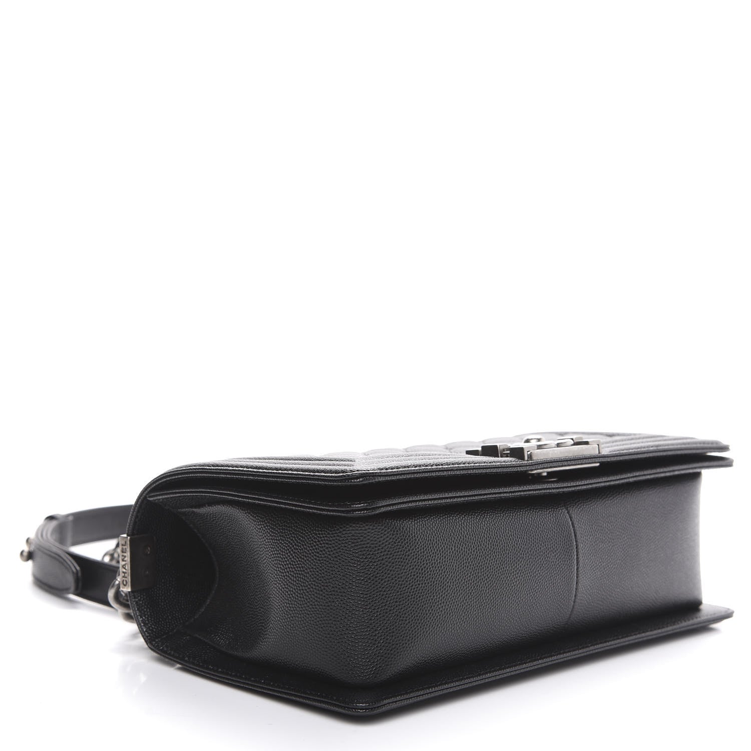 Chanel Caviar Quilted Medium Boy Flap Black 3 of 10