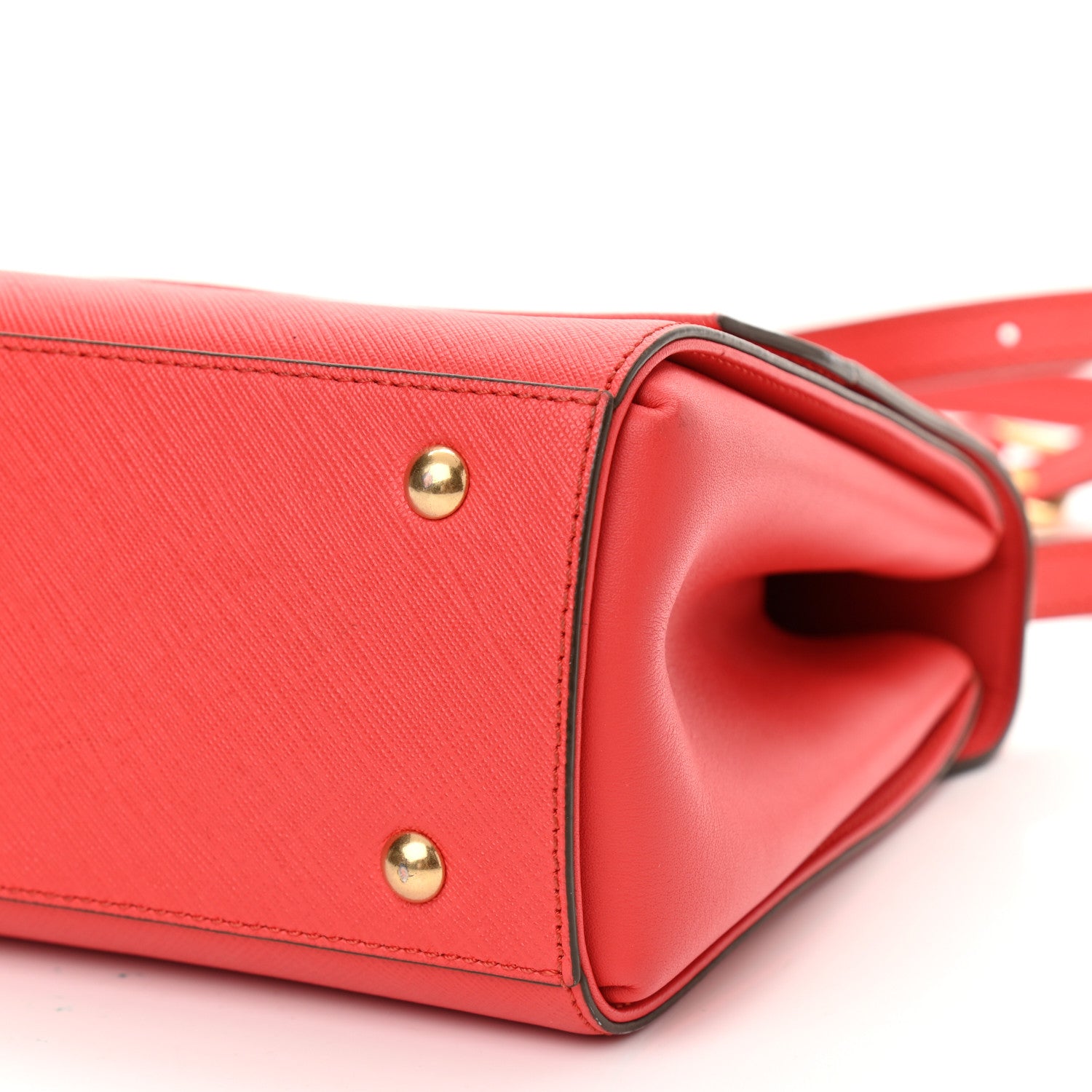 MCM Saffiano Top Handle Crossbody 9 of 12