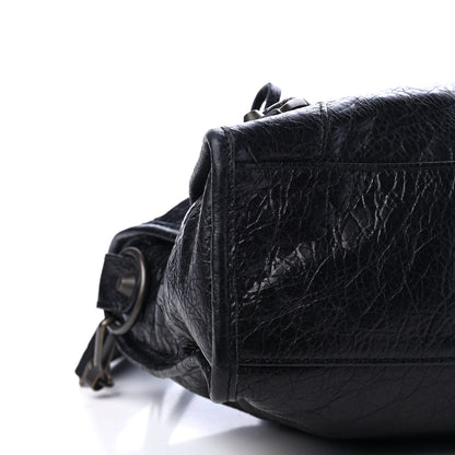 Balenciaga Agneau Classic Hardware S City Logo Strap Black 8 of 9