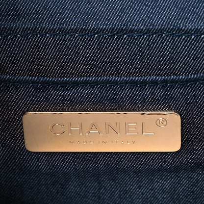 Chanel Lambskin Timeless Vanity Cosmetic Case Black 6 of 10