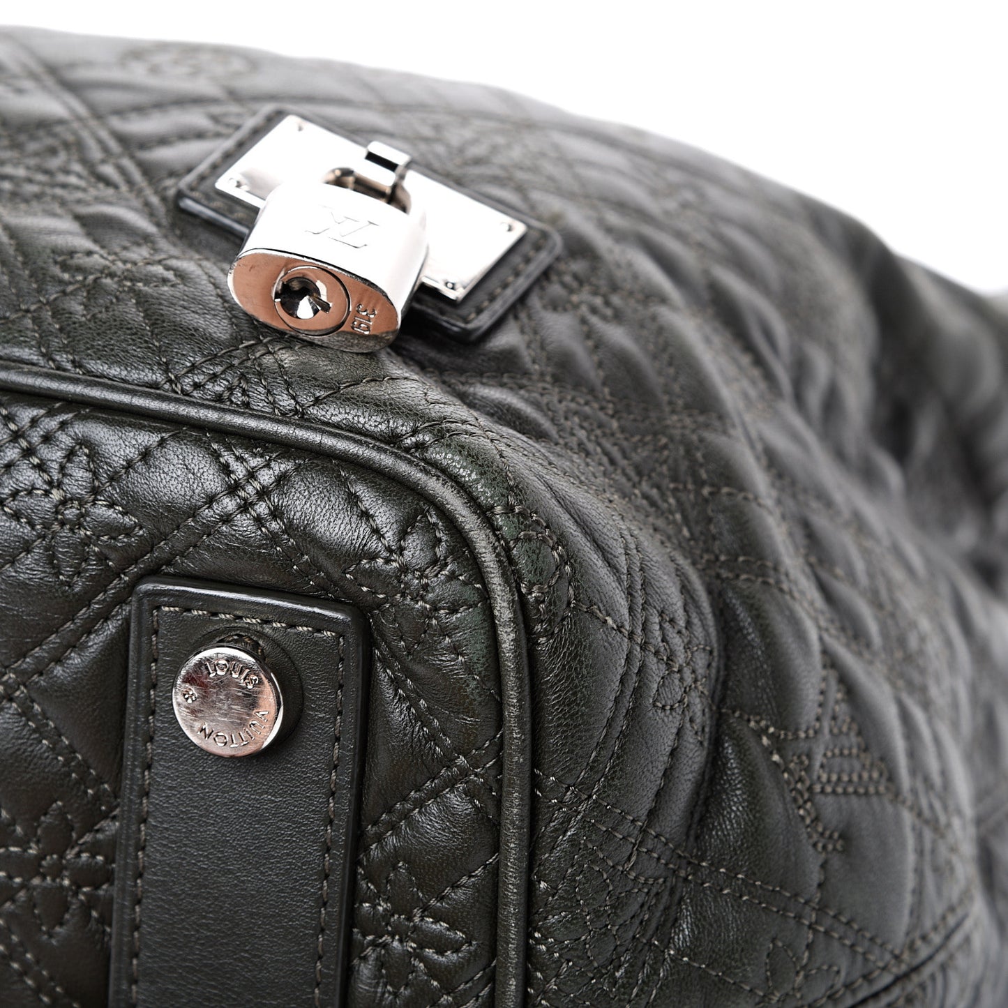 Monogram Lambskin Antheia Lilia PM Vert Bronze