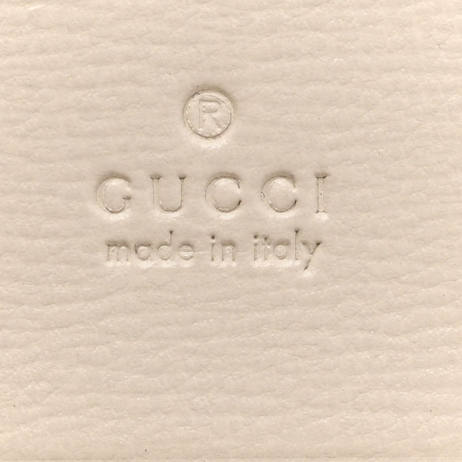 Gucci GG Supreme Monogram Azalea Calfskin Horsebit 1955 Card Case Wallet Beige Ebony Mystic White 6 of 8