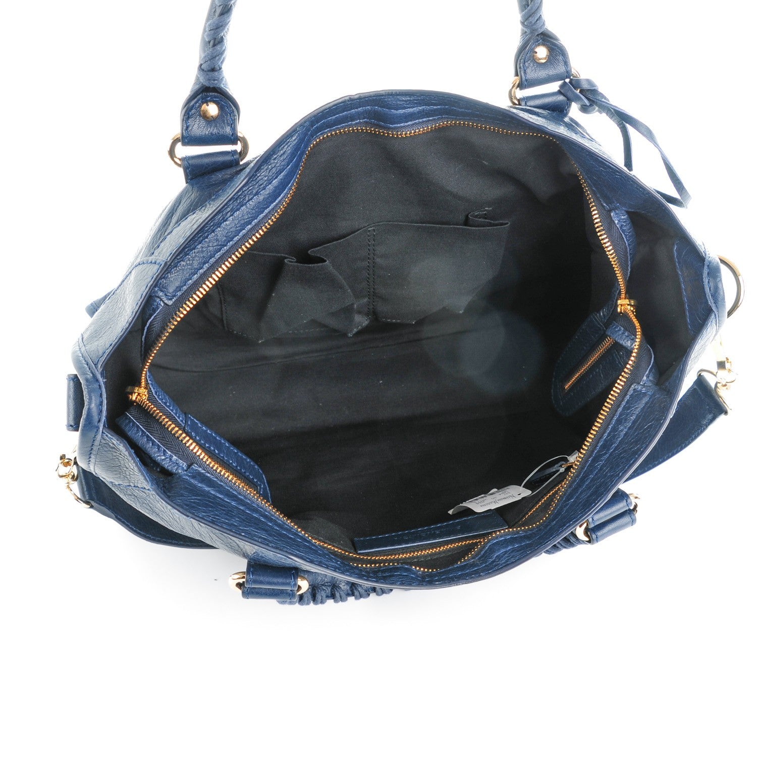 Balenciaga Agneau Giant 12 Gold Hardware City Bleu Obscur 6 of 8