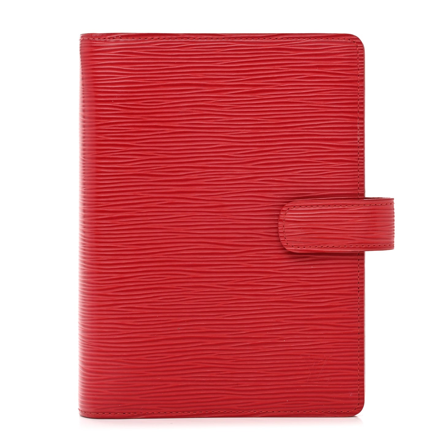 Epi Medium Ring Agenda Cover Red