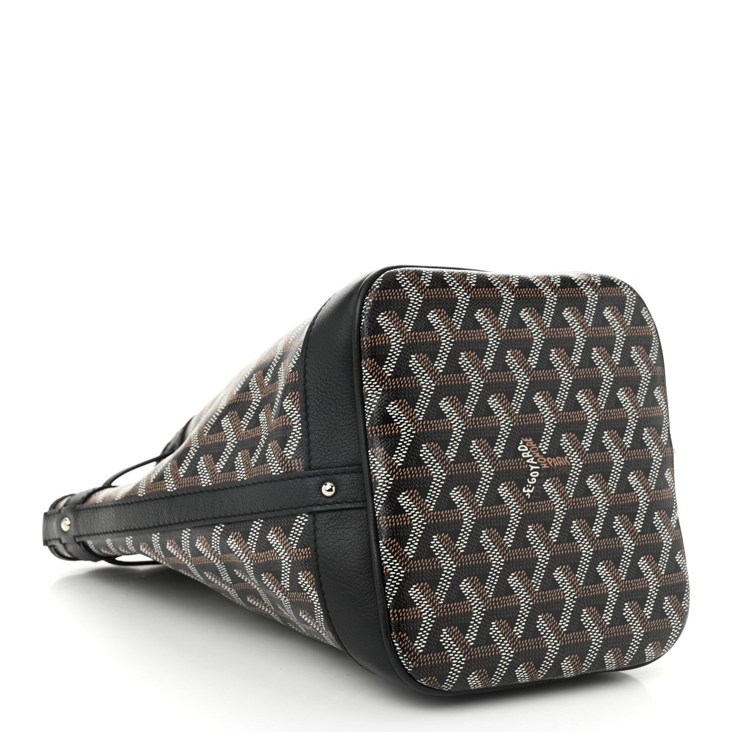 Goyard Goyardine Petit Flot Bucket Bag PM Black 4 of 9