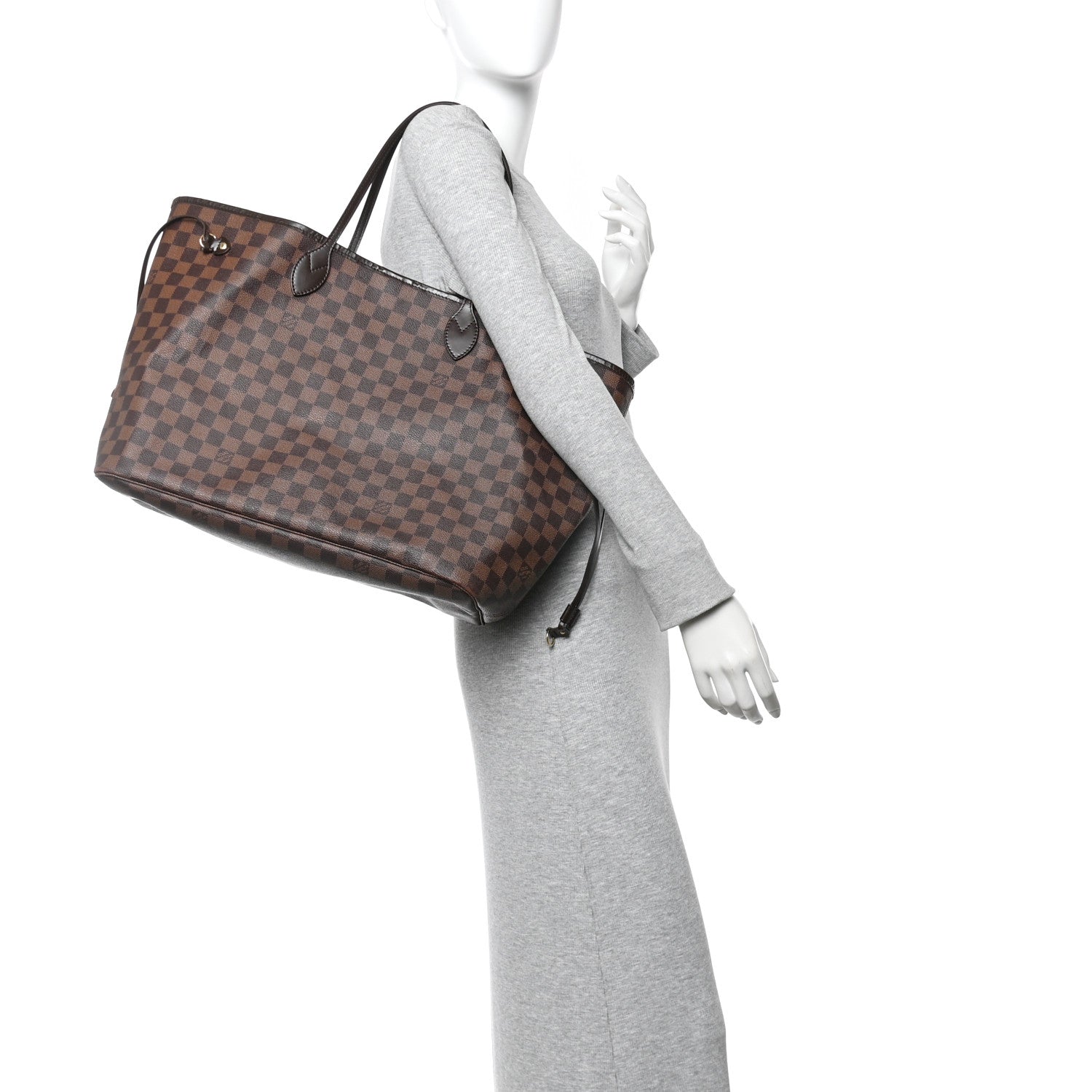 Louis Vuitton Damier Ebene Neverfull GM 2 of 13