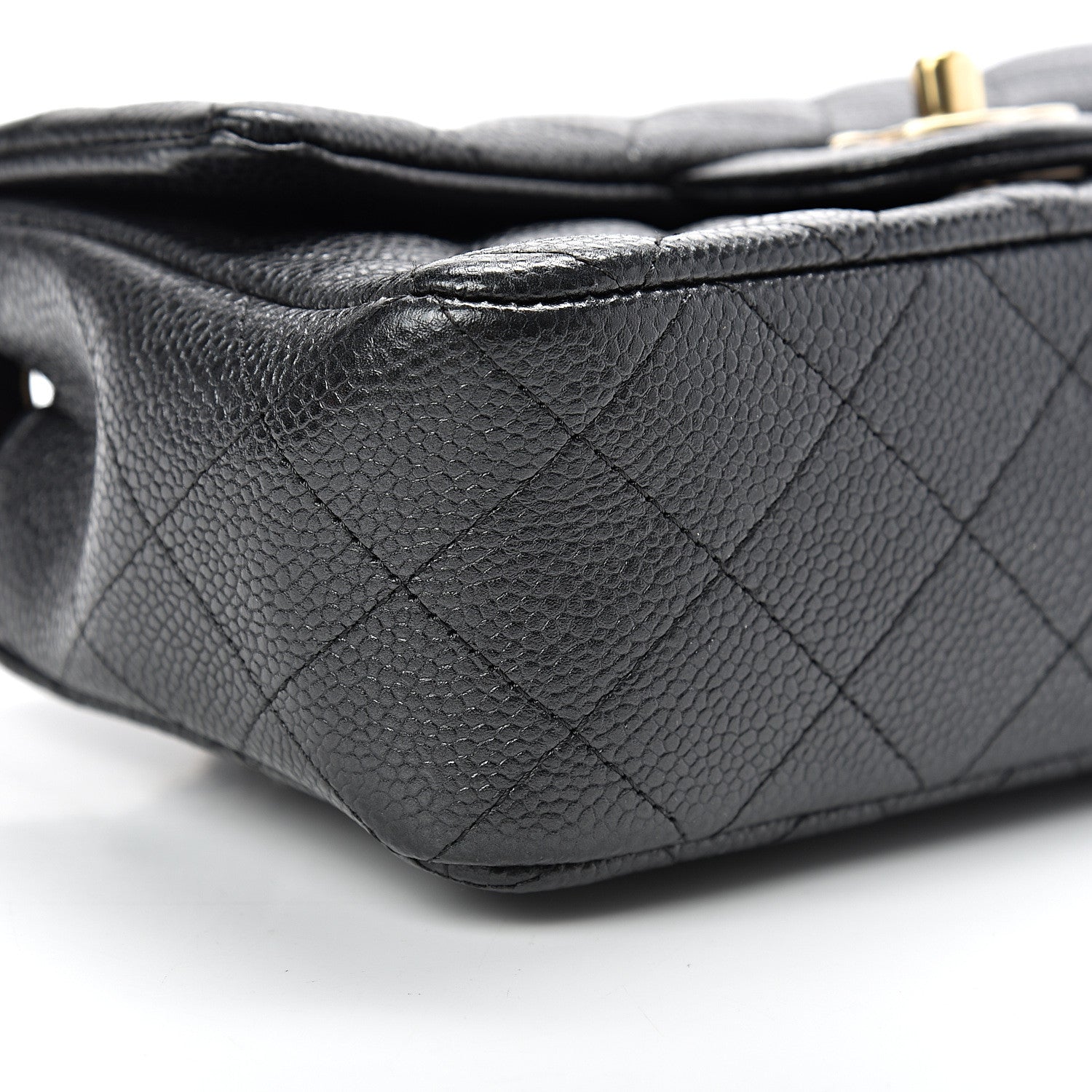 Chanel Caviar Quilted Mini Rectangular Flap Black 8 of 10