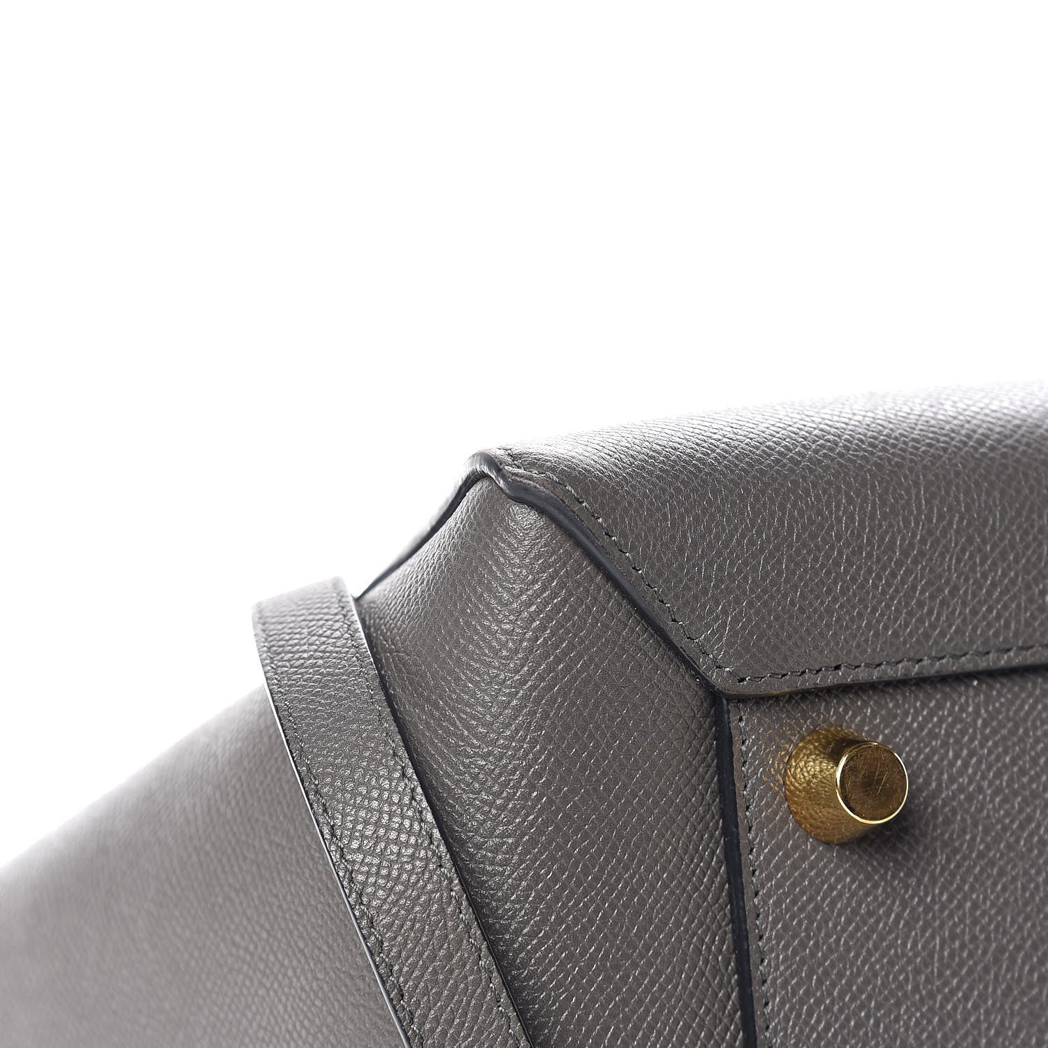 Celine Grained Calfskin Mini Belt Bag Grey 12 of 16