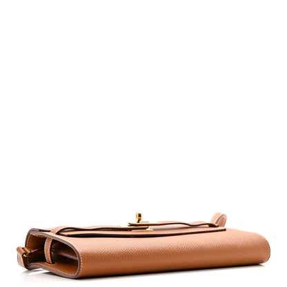Hermes Epsom Kelly Wallet To Go Gold 4 of 11