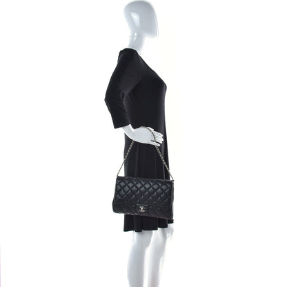 Chanel Caviar Quilted Clutch With Chain Flap Black 3 of 10