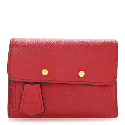 Louis Vuitton Empreinte Pont-Neuf Compact Wallet Cherry 1 of 7