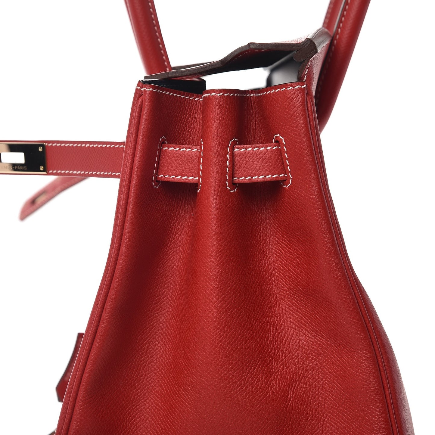 Epsom Candy Birkin 35 Rouge Casaque Bleu Thalassa