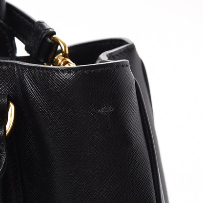 Prada Saffiano Lux Medium Tote Nero Black 9 of 10