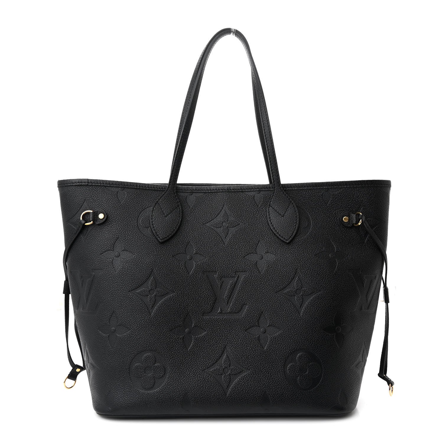 Louis Vuitton Empreinte Monogram Giant Neverfull MM Black 1 of 9