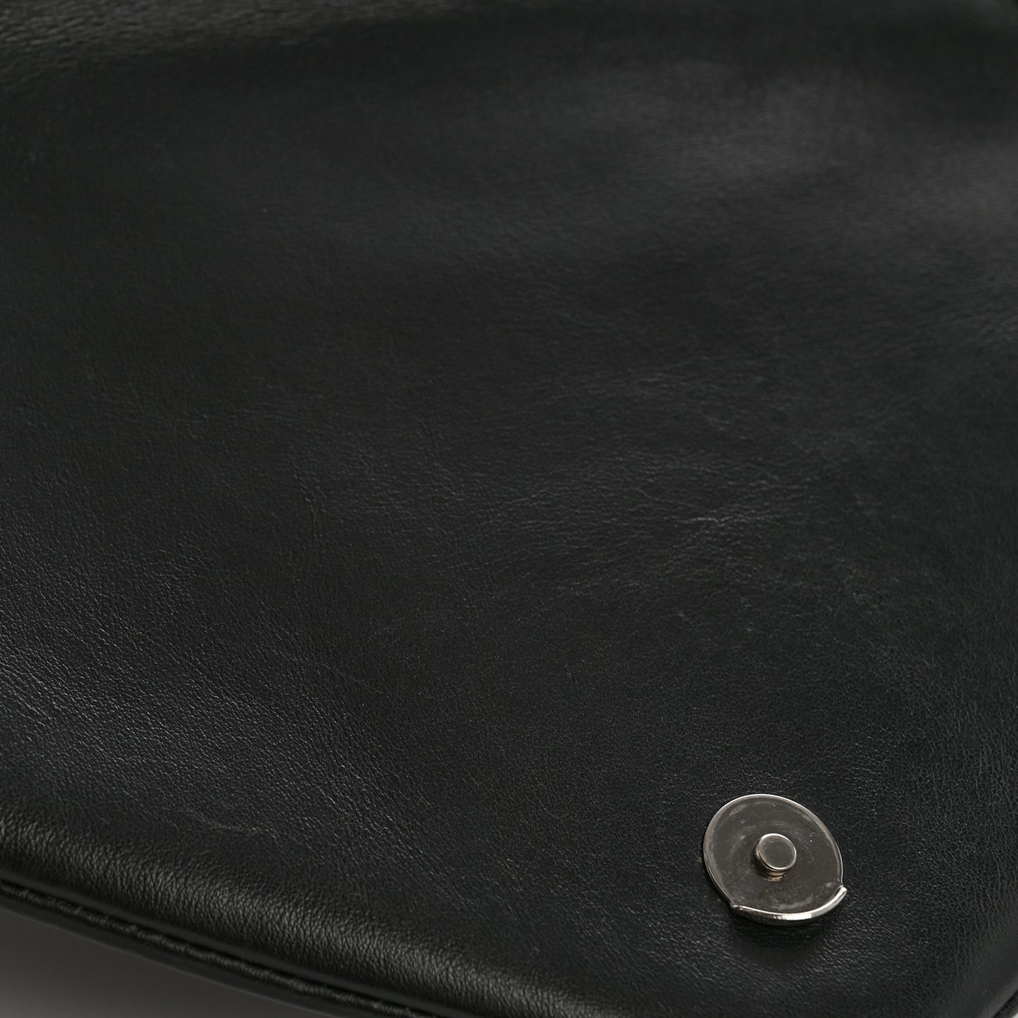 Calfskin Y Quilted Monogram Large Loulou Chain Satchel Black