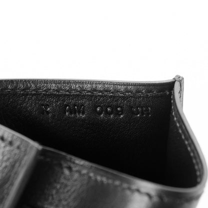 Hermes Evergrain Citizen Twill Card Case Black 6 of 7