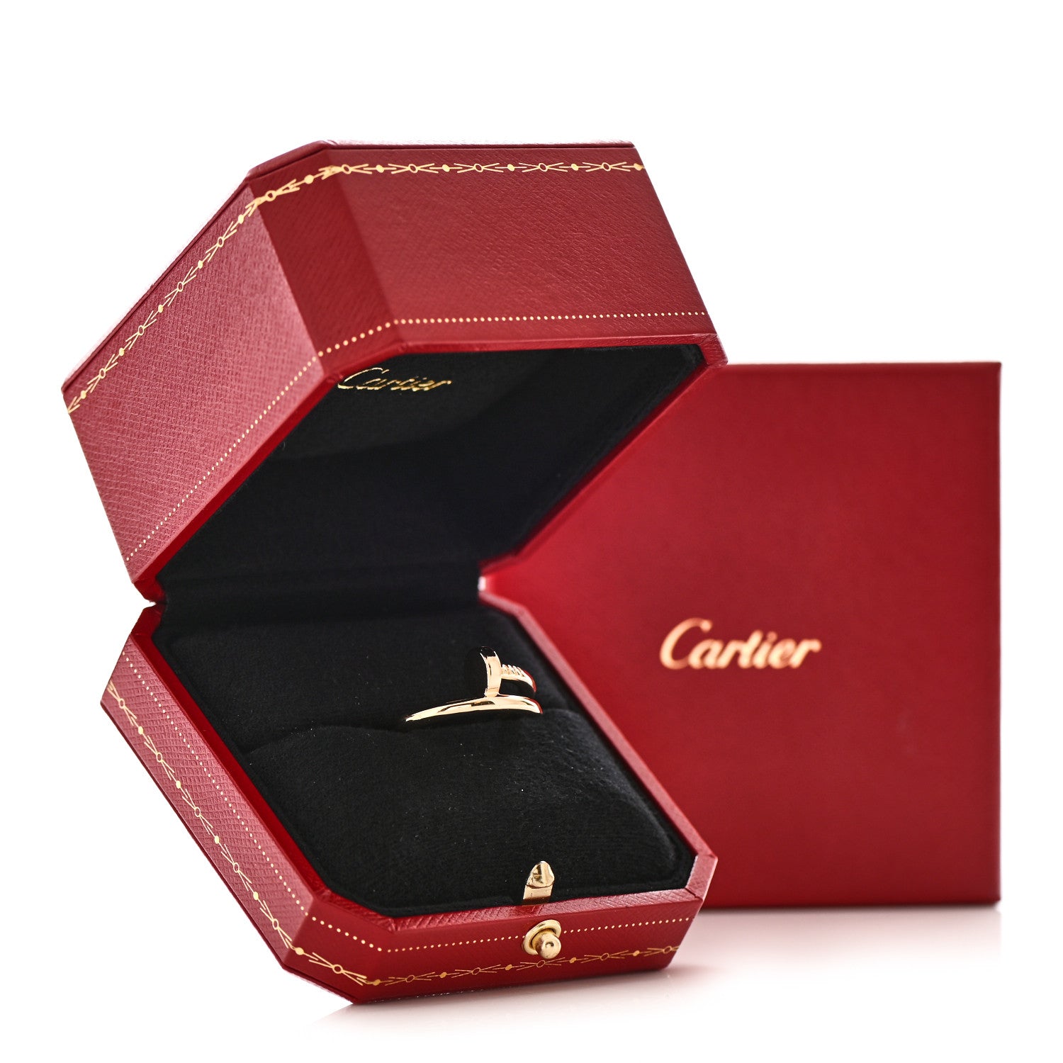 Cartier 18K Yellow Gold Juste Un Clou Ring 59 8.75 6 of 6