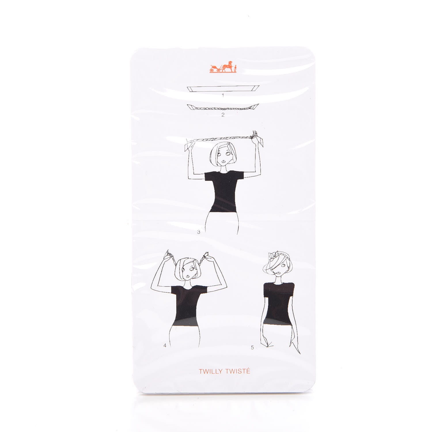Hermes Knotting Cards Cartes A Nouer Carre Scarf Guide 3 of 4