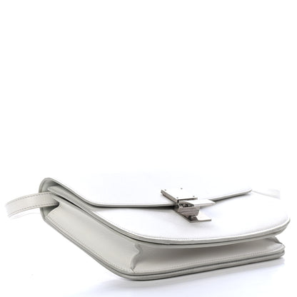 Celine Goatskin Medium Classic Box Flap Bag White 3 of 4