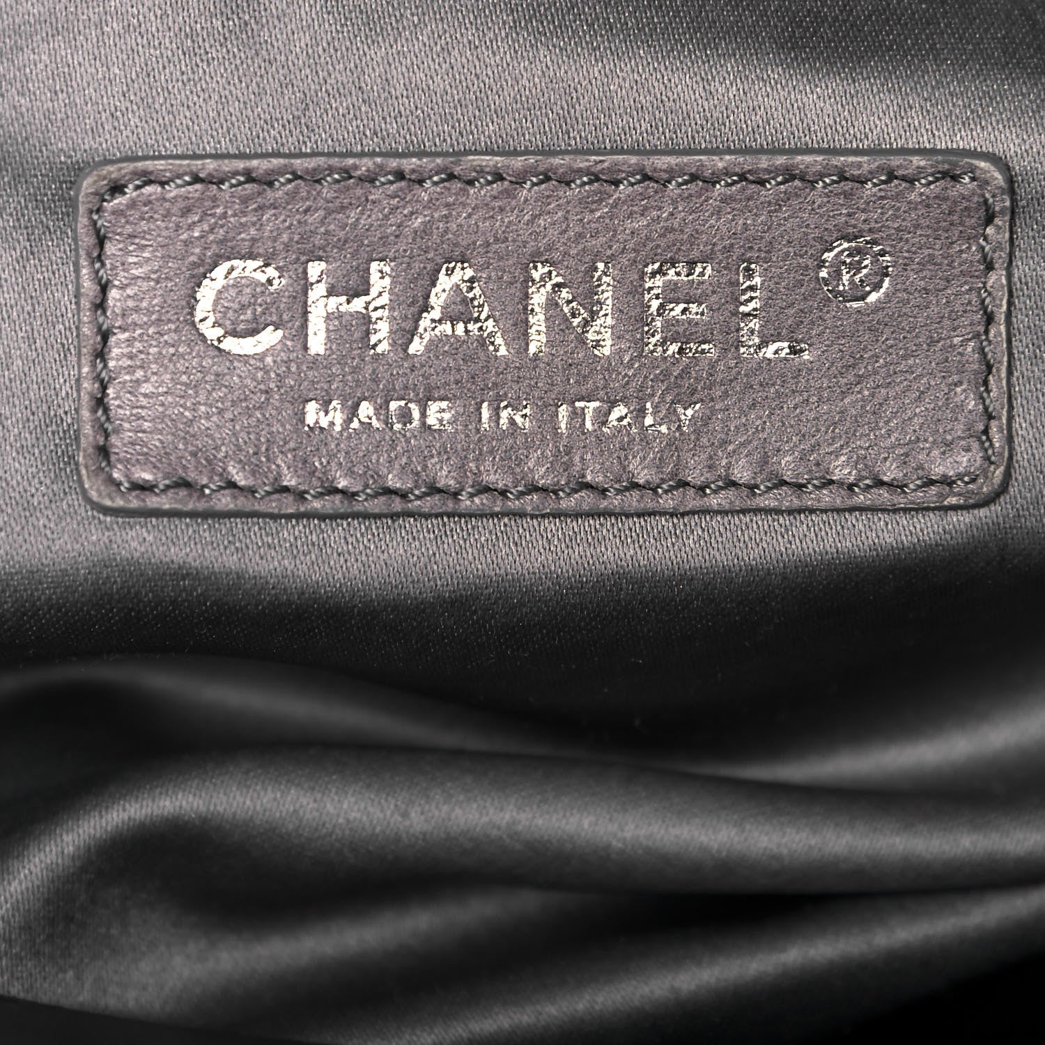 Chanel Calfskin Bubble Quilt Bowler Black 6 of 16