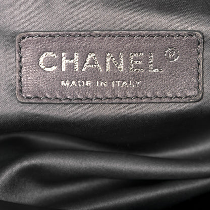 Chanel Calfskin Bubble Quilt Bowler Black 6 of 16