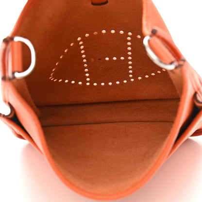 Hermes Taurillon Clemence Evelyne III PM Orange 5 of 11