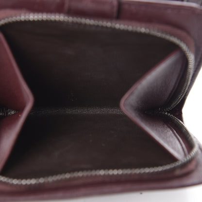 Bottega Veneta Nappa Intrecciato Mini Wallet Dark Barolo 6 of 11