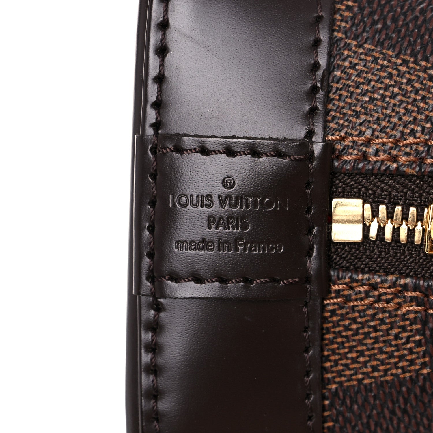 Louis Vuitton Damier Ebene Alma BB 13 of 15