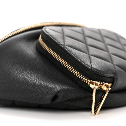 Chanel Caviar Quilted Business Affinity Waist Belt Bag Black 9 of 10