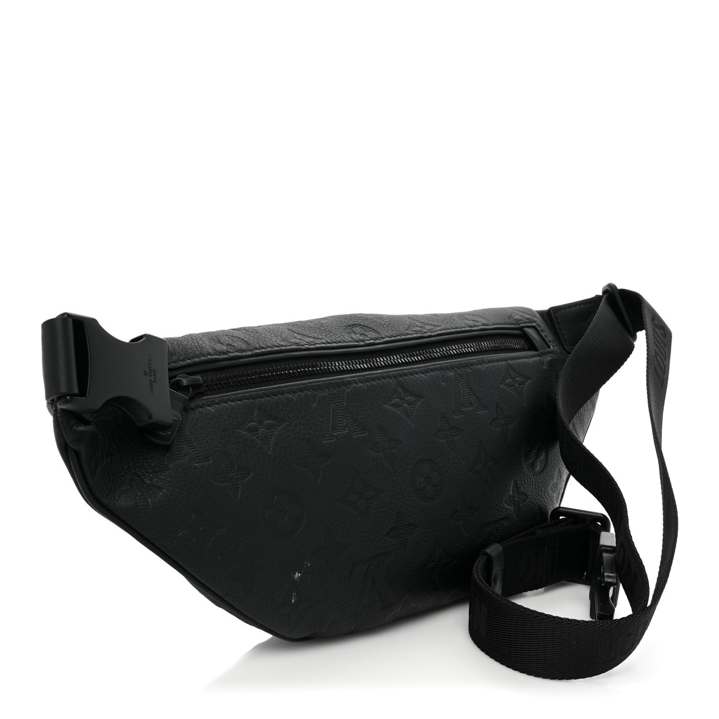 Calfskin Monogram Shadow Discovery Bumbag Black