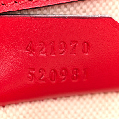 Gucci Calfskin Chinese New Year Mini Dionysus Shoulder Bag Hibiscus Red 7 of 18