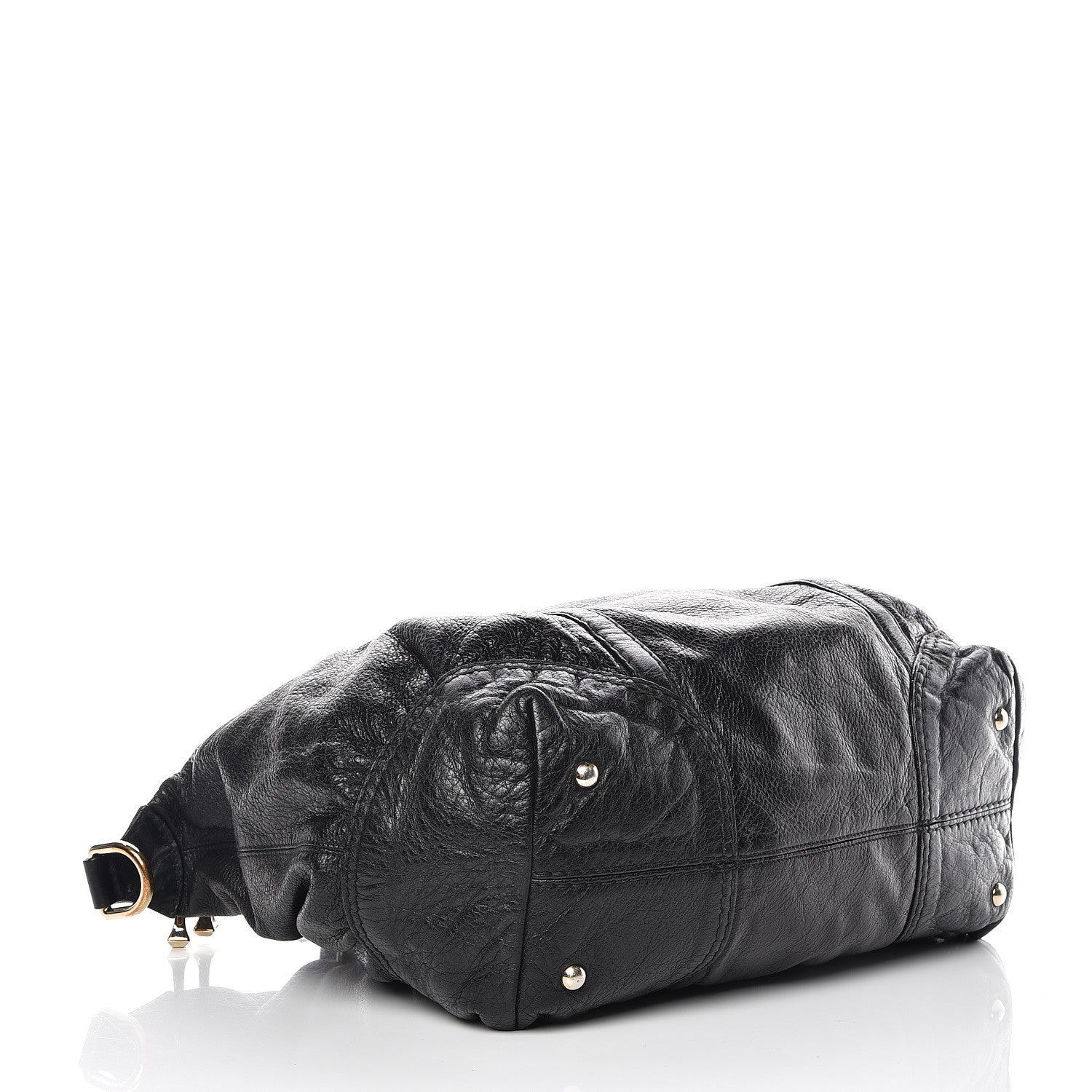 Gucci Calfskin Horsebit Medium Nail Boston Black 4 of 13