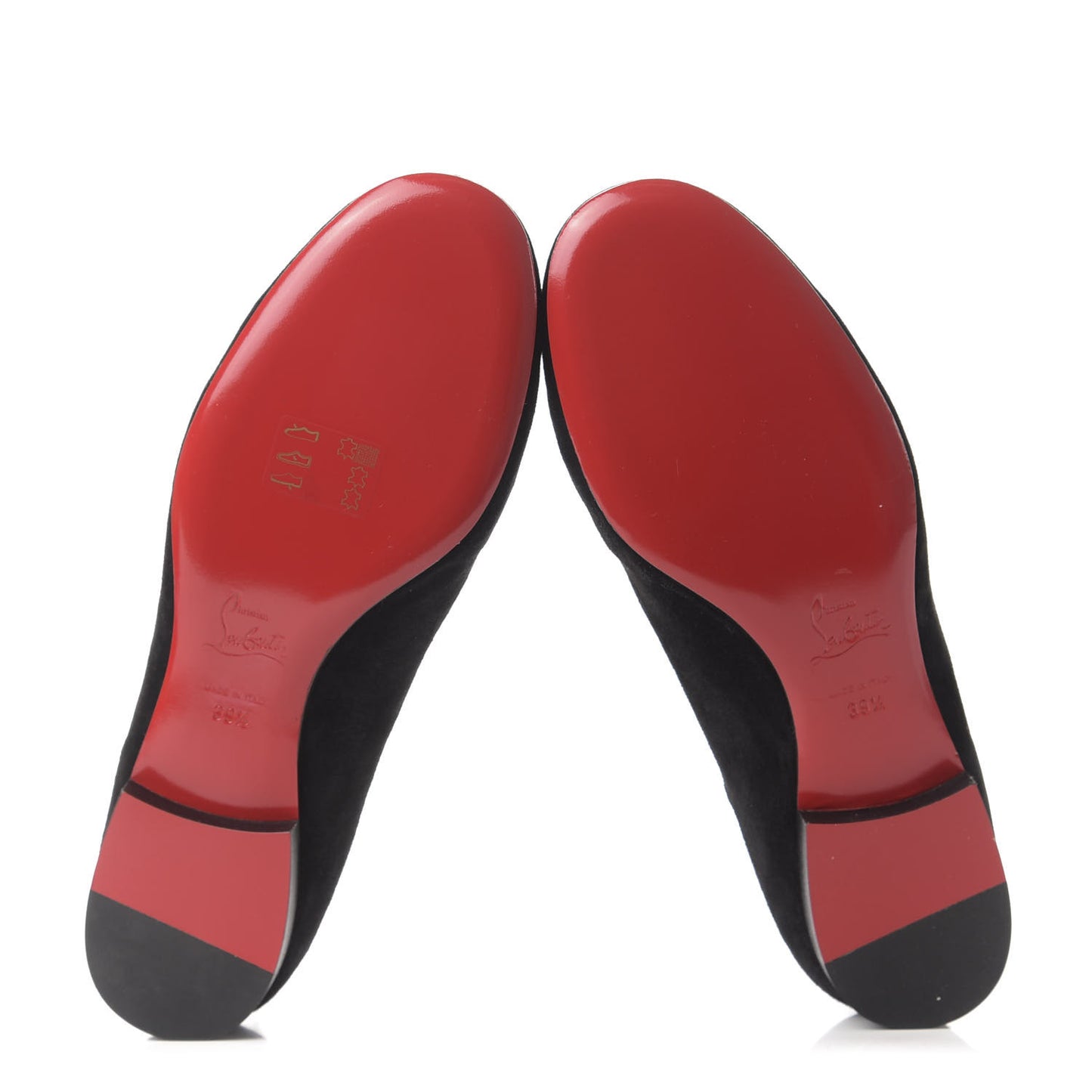 Suede Jeweled Candy Moc Flat Loafers 39.5 Black